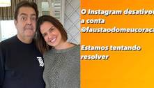 Perfil criado por mulher de Faustão sobre histórias de doação de órgãos é desativado  