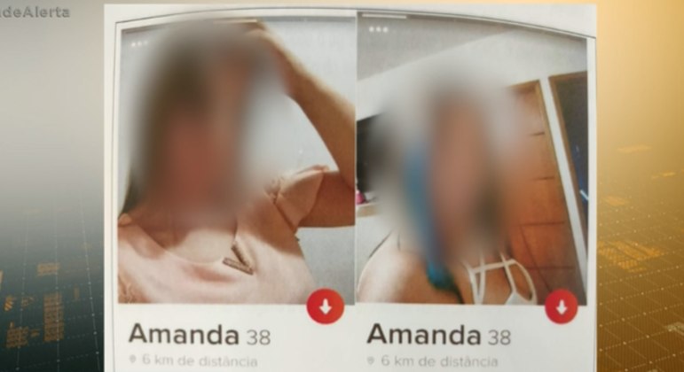 Perfil falso com nome Amanda foi usado por criminosos