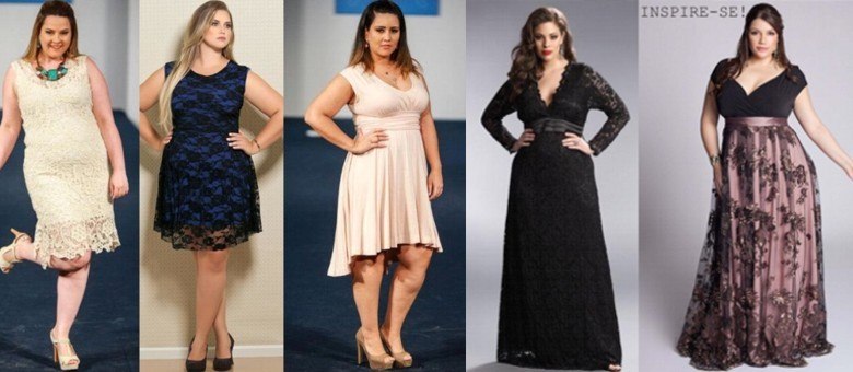 vestido para pessoas acima do peso