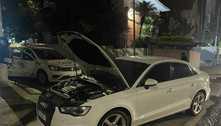 Perseguição a Audi roubado em SP termina com três presos 