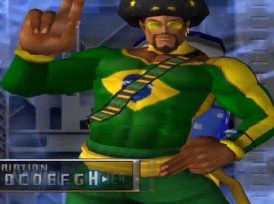 Personagem: Richard Meyer - Richard Meyer é mais um personagem que está relacionado com a capoeira e mais um lutador do tradicional jogo Fatal Fury.