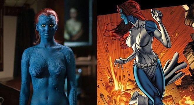 Personagens de X-Men - diferenças de versões entre filmes do universo