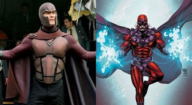 Personagens de X-Men - diferenças de versões entre filmes do universo