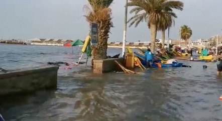 Aumento do nível do mar causou estragos no Peru