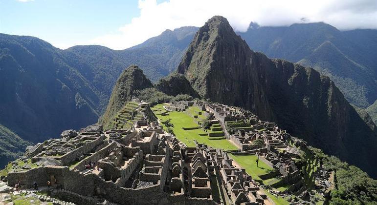 Cidadela inca no Peru é uma das principais atrações turísticas da América do Sul