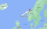 A garrafa foi jogada nas Ilhas Shetland e chegou até a ilha de Grip, ao norte da Noruega, onde foi encontradaVALE SEU CLIQUE: Cães sentados em cadeiras chocam a web pela humanidade da coisa