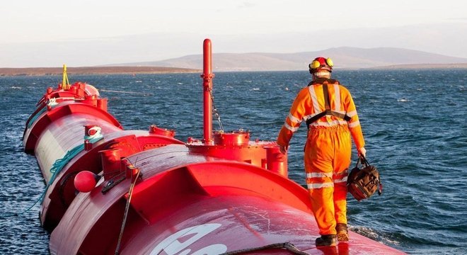 Orkney obtém energia limpa de fontes como vento, marés e ondas