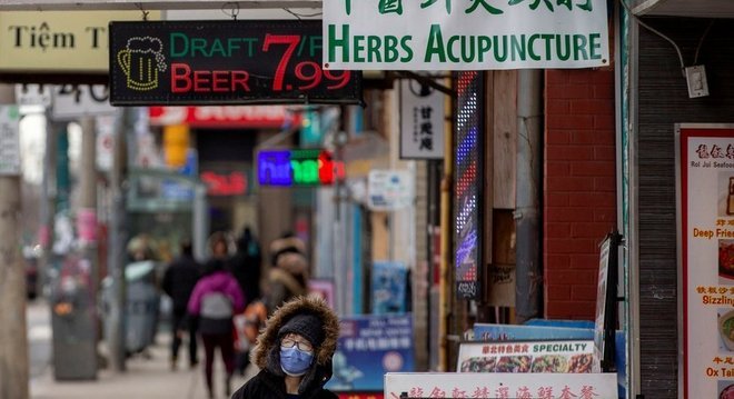 Comércio em Chinatown de Toronto, no Canadá, foi afetado no surto de Sars nos anos 2000; teme-se efeito de novo impacto com o surto atual de coronavírus