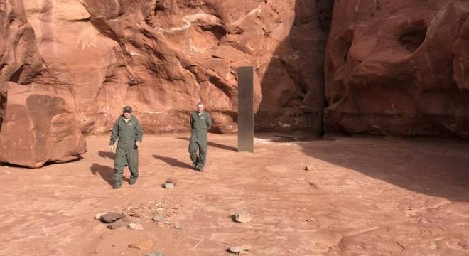 Especula-se que a estrutura seja uma instalação de arte