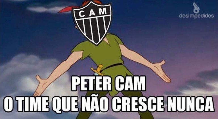 Peter Pan, cavalo paraguaio, pipoca... rivais fazem memes com Atlético-MG após derrota por 2 a 1 para o Atlético-GO.