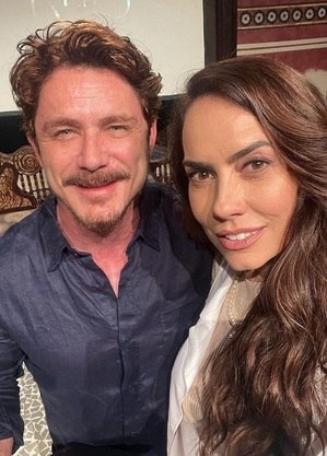 Petrônio Gontijo e Adriana Prado, que assume a próxima fase da personagem Mical 