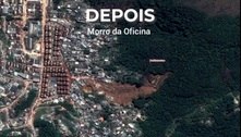 Vídeo mostra o antes e o depois de deslizamentos em Petrópolis; veja 