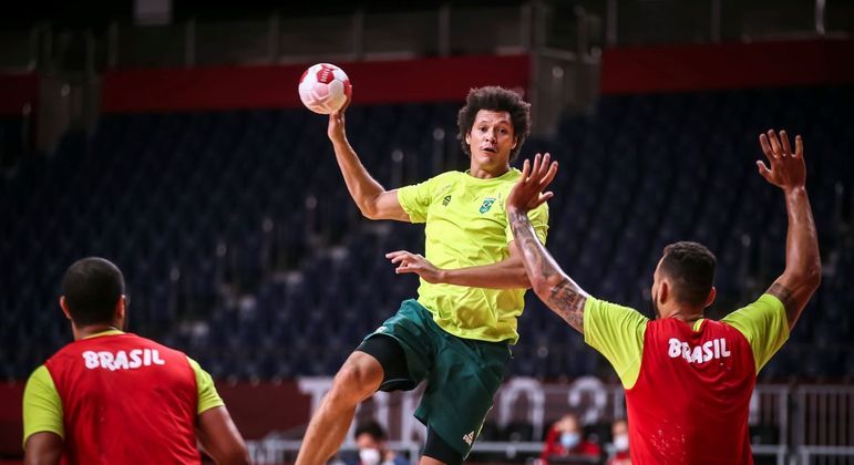 Seleção masculina de handebol de olho em Tóquio