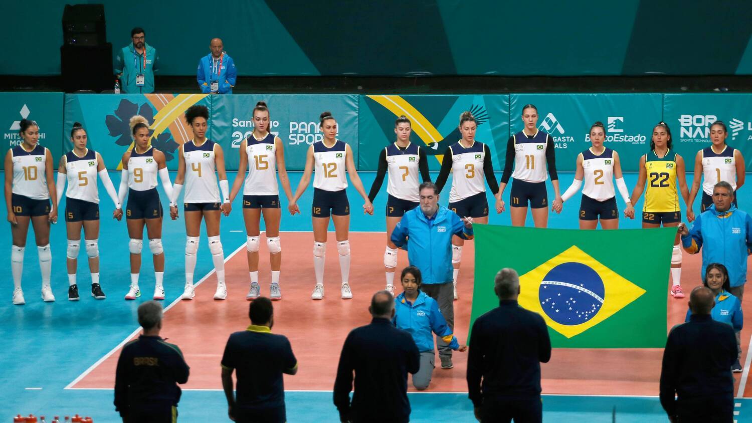 Brasil vence a Puerto Rico y avanza a semifinales de voleibol femenino