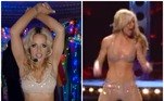 Pi DuVal e Britney Spears na performance do VMA 2000