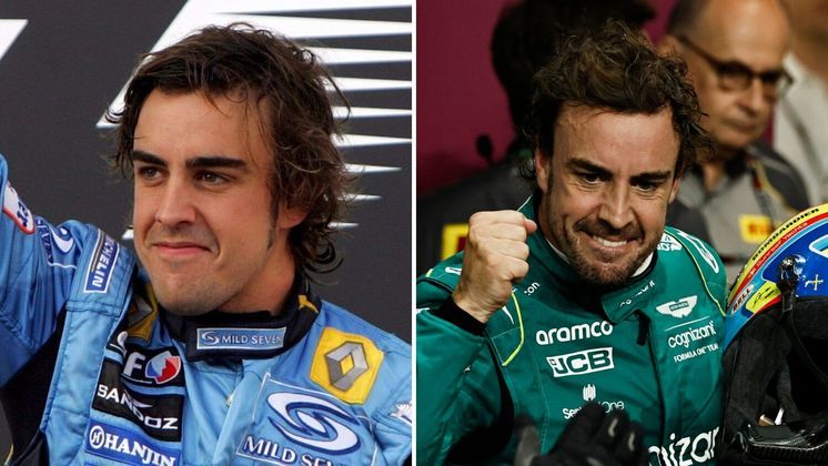 E o que falar dos pilotos que mantém as madeixas intactas? Fernando Alonso, por exemplo, é o piloto mais velho do grid e um dos mais cabeludos. Desde a estreia na categoria mais alta do automobilismo, em 2001, o espanhol manteve a grande quantidade de cabelo. Com os bons resultados que tem conquistado na atual temporada, a tendência é que ele continue exibindo os fios no pódio