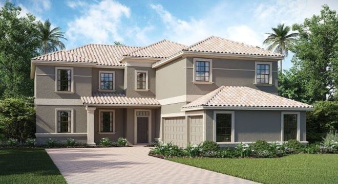 Pinturas de casas cinza com jardim ao redor da casa