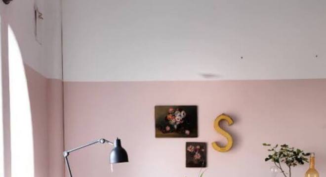 Pinturas de casas em tons claros para ambientes internos