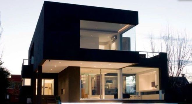 pinturas de casas modernas