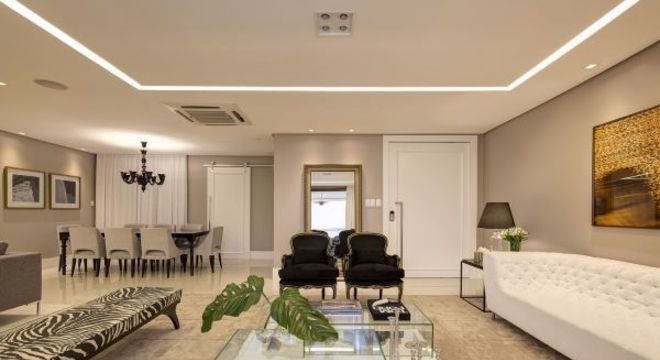 Pinturas de casas por dentro cinza