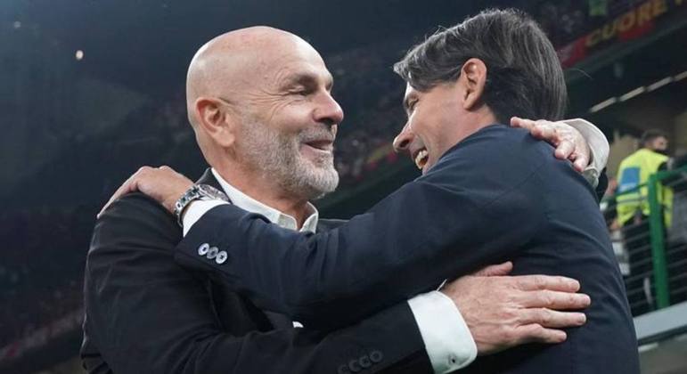 Stefano Pioli e Simone Inzaghi, Milan X Inter