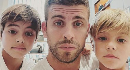 Piqué vê menos os filhos do que tem direito