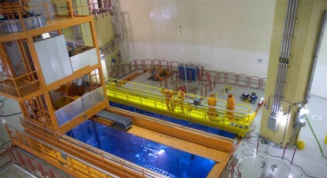 Piscina de armazenamento de combustível nuclear usado, em Angra 