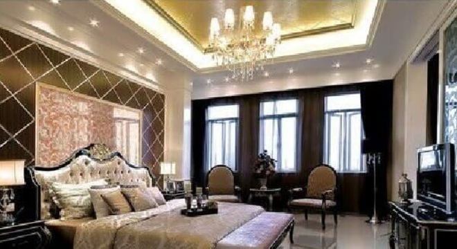 Piso 3D com imagem de penhasco