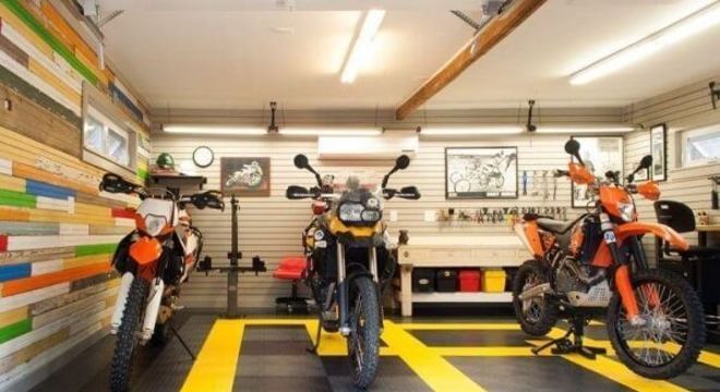 Piso moeda emborrachado para garagem