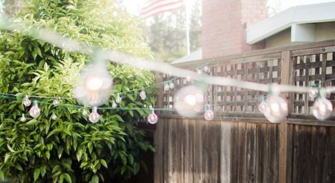 Piso para quintal com área de lazer