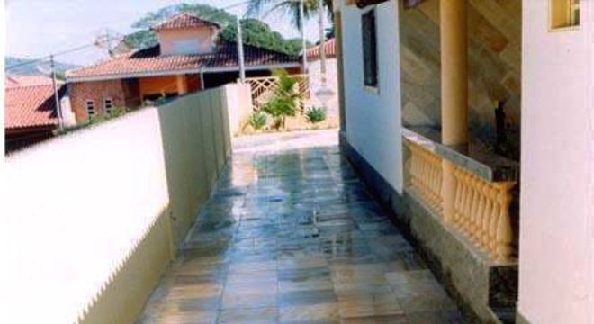 Piso para quintal com pedra prudente