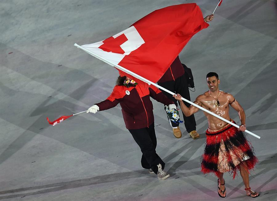 Lembra Dele Besuntado De Tonga Estara De Novo Nos Jogos Olimpicos Fotos R7 Olimpiadas