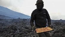 Iguaria mortal: chef assa pizzas em vulcão e conquista clientela fiel