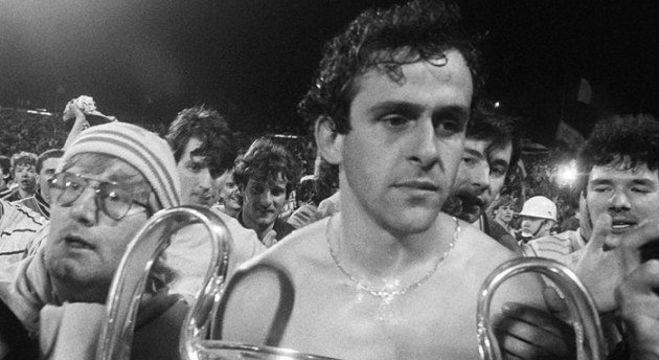 Platini e a celebração desenxabida
