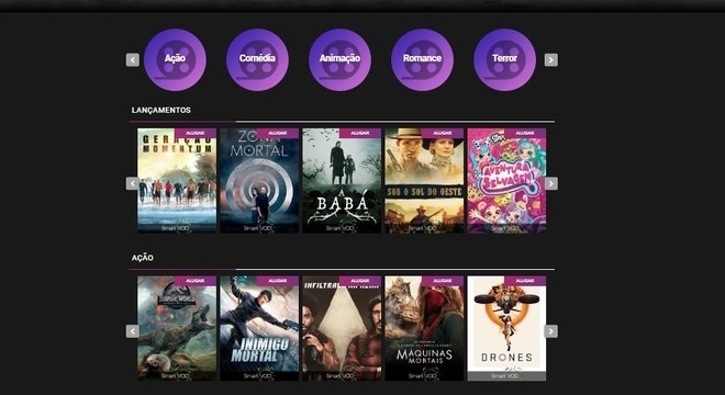 PlayPlus faz parceria com SmartVoD e oferece aluguel de filmes online -  Entretenimento - R7 Famosos e TV