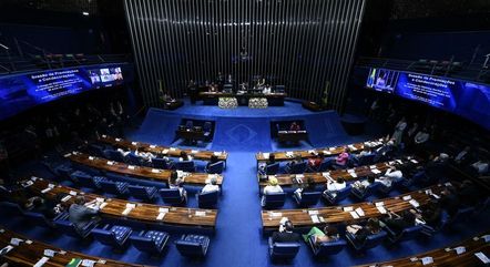 Plenrio do Senado, onde os senadores se reuniro