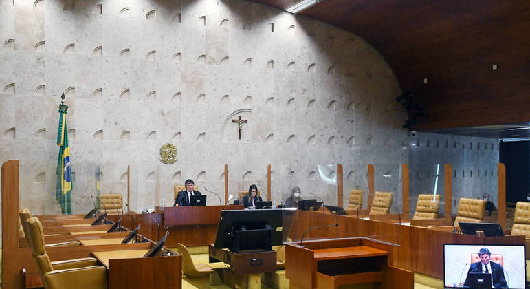 Plenário do STF (Supremo Tribunal Federal), em Brasília