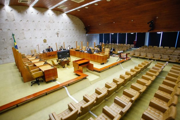 Plenário do Supremo Tribunal Federal, em Brasília