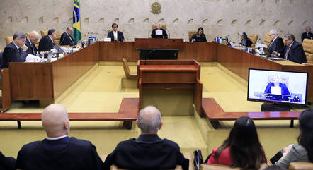 Plenário do Supremo Tribunal Federal, em Brasília
