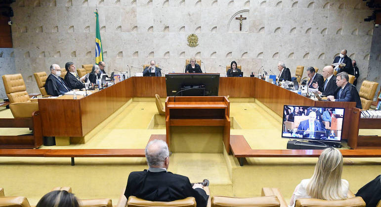 Plenário do Supremo Tribunal Federal (STF), em Brasília