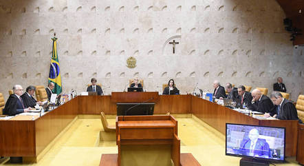 Plenário do Supremo Tribunal Federal, em Brasília