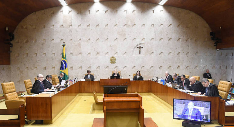 Plenário do Supremo Tribunal Federal (STF), em Brasília
