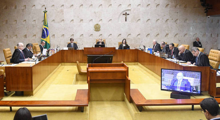 Plenário do Supremo Tribunal Federal (STF), em Brasília