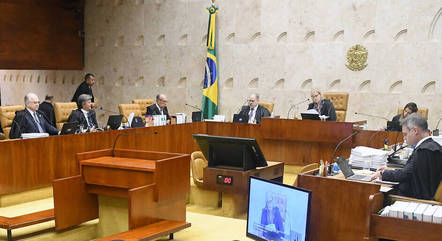 Plenário do Supremo Tribunal Federal (STF), em Brasília