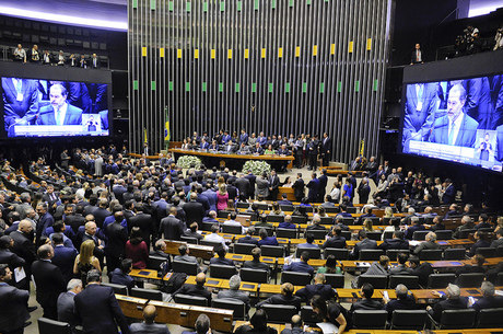 Plenário do Senado Federal, em Brasília