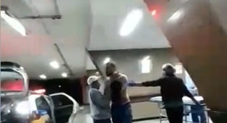 Vídeo mostra o momento da confusão