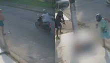 PM aposentado é assassinado na porta de casa, e executor 'dança' para comemorar a morte