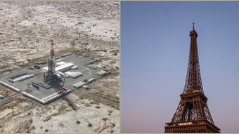 China begins drilling a hole the size of 33 Eiffel Towers