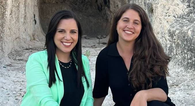 Ana Carolina Cury e Aline Szewkies visitam provável túmulo de Davi em Jerusalém