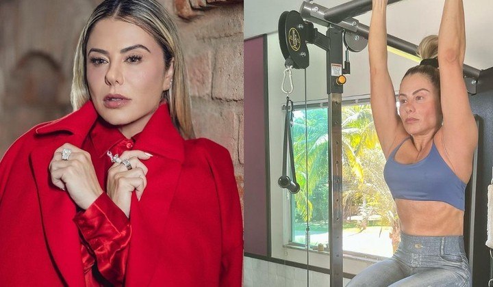 Poliana Rocha, de 46 anos, descreve a si mesma como 